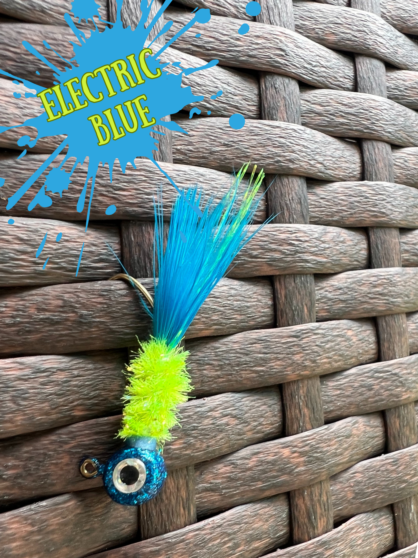 3 Pack - Hand Tied Crappie Jigs with 3D Eyes