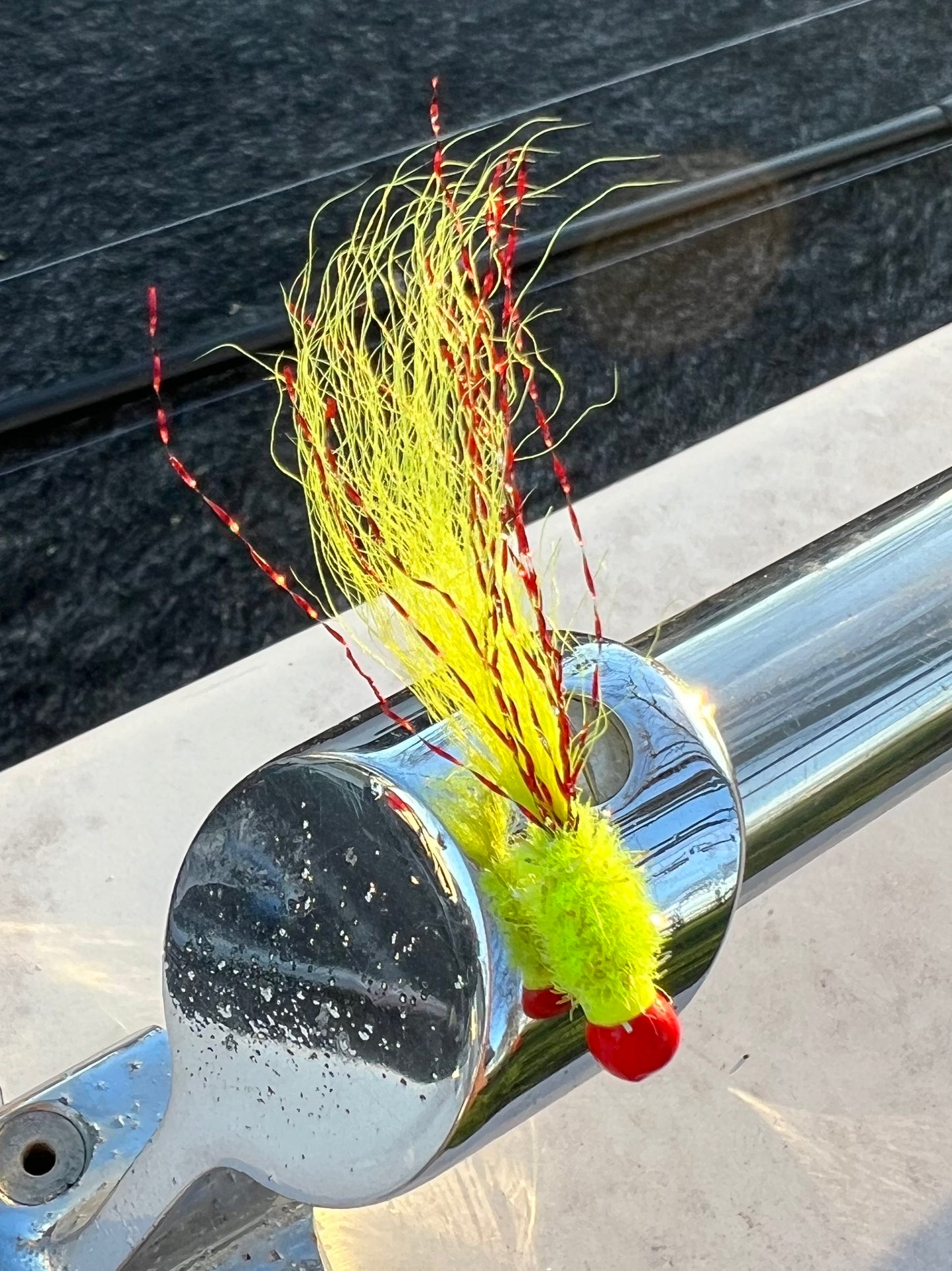 3 Pack Hand Tied Crappie Jigs - Round Head