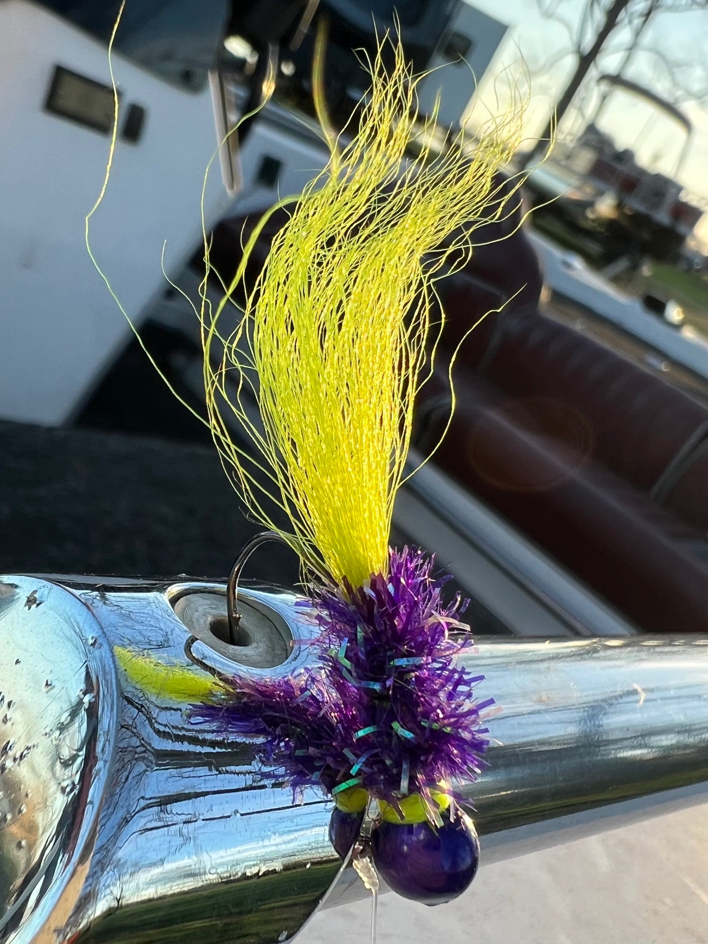 3 Pack Hand Tied Crappie Jigs - Round Head