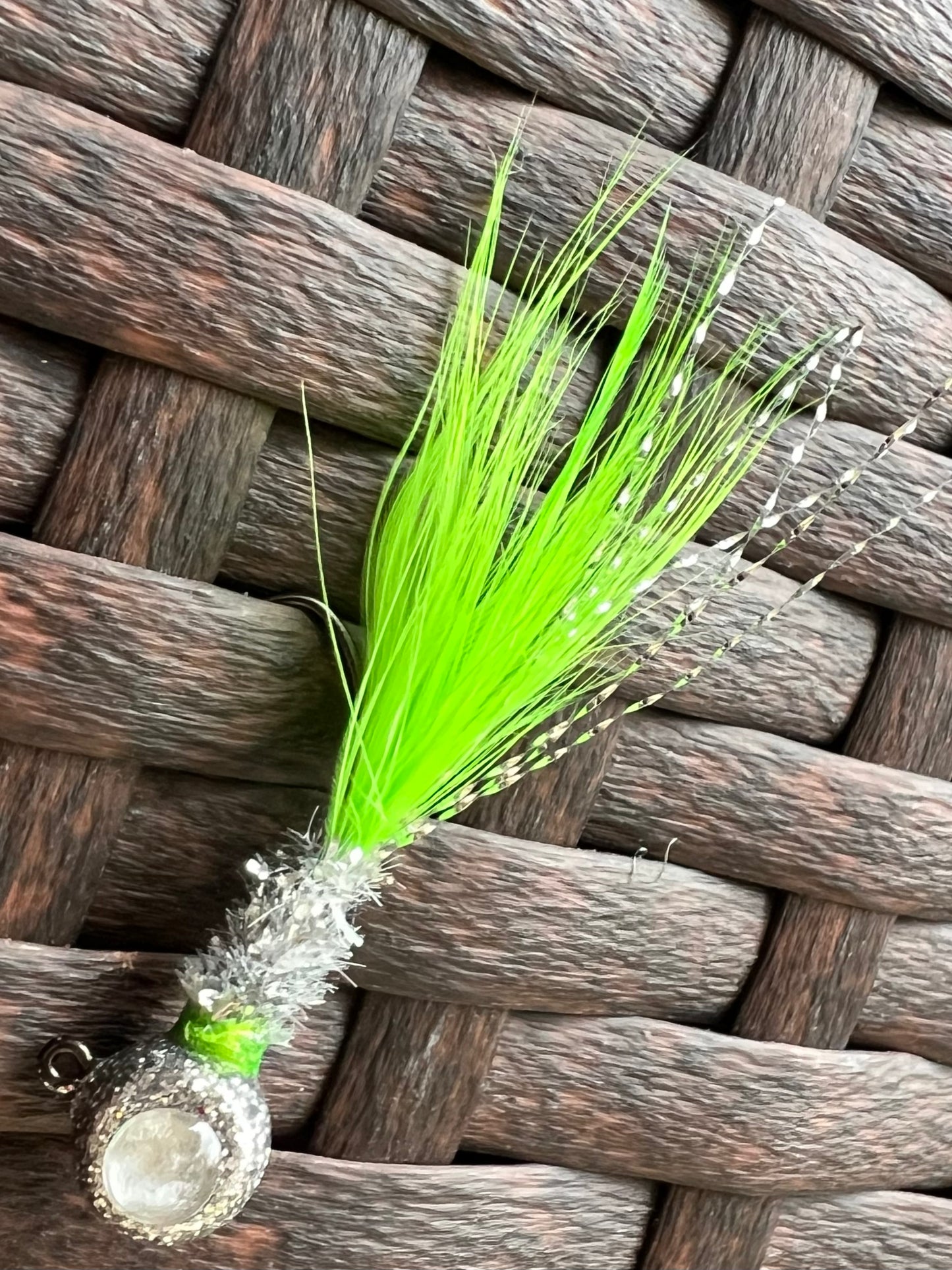 3 Pack Hand Tied Crappie Jigs - Round Head