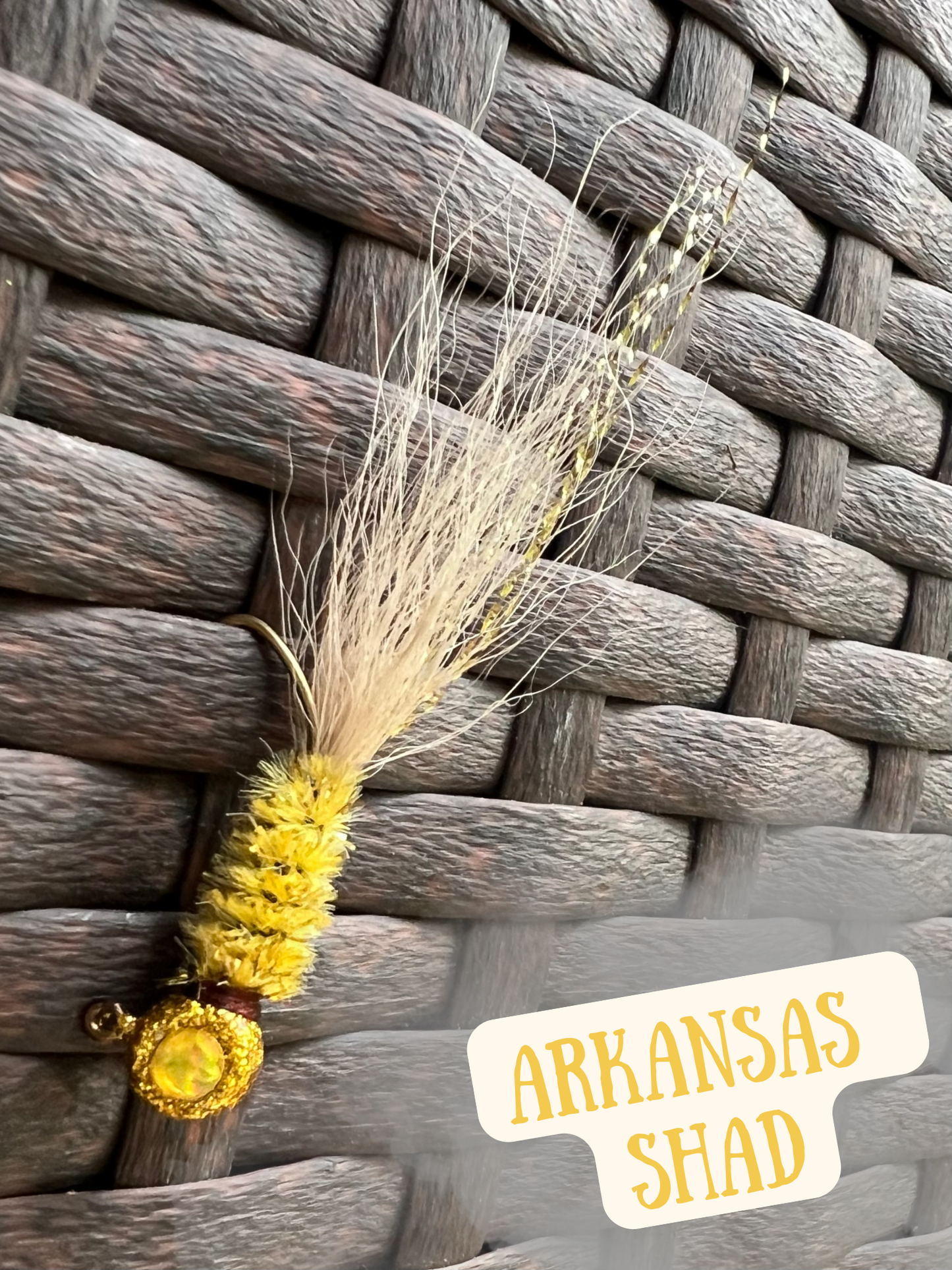 3 Pack - Hand Tied Crappie Jigs with 3D Eyes