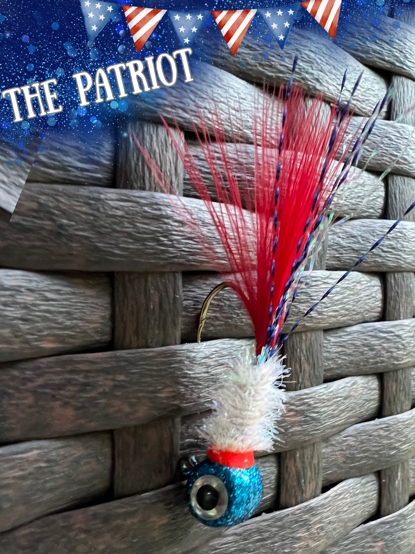 3 Pack - Hand Tied Crappie Jigs with 3D Eyes