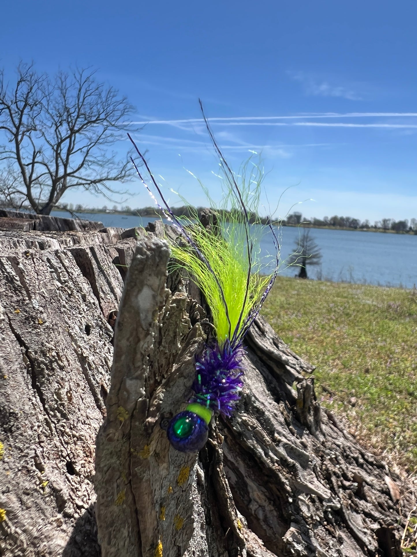 3 Pack - Hand Tied Crappie Jigs with 3D Eyes