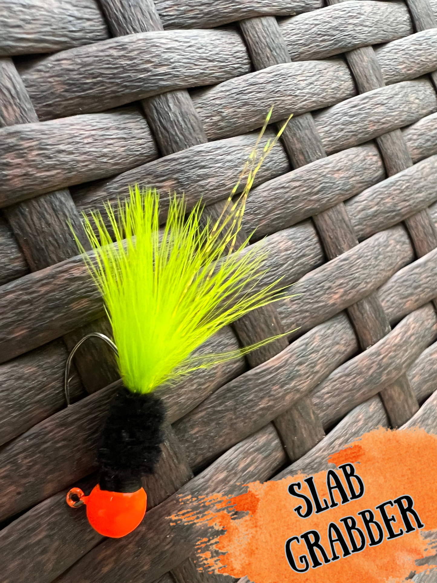 3 Pack Hand Tied Crappie Jigs - Round Head