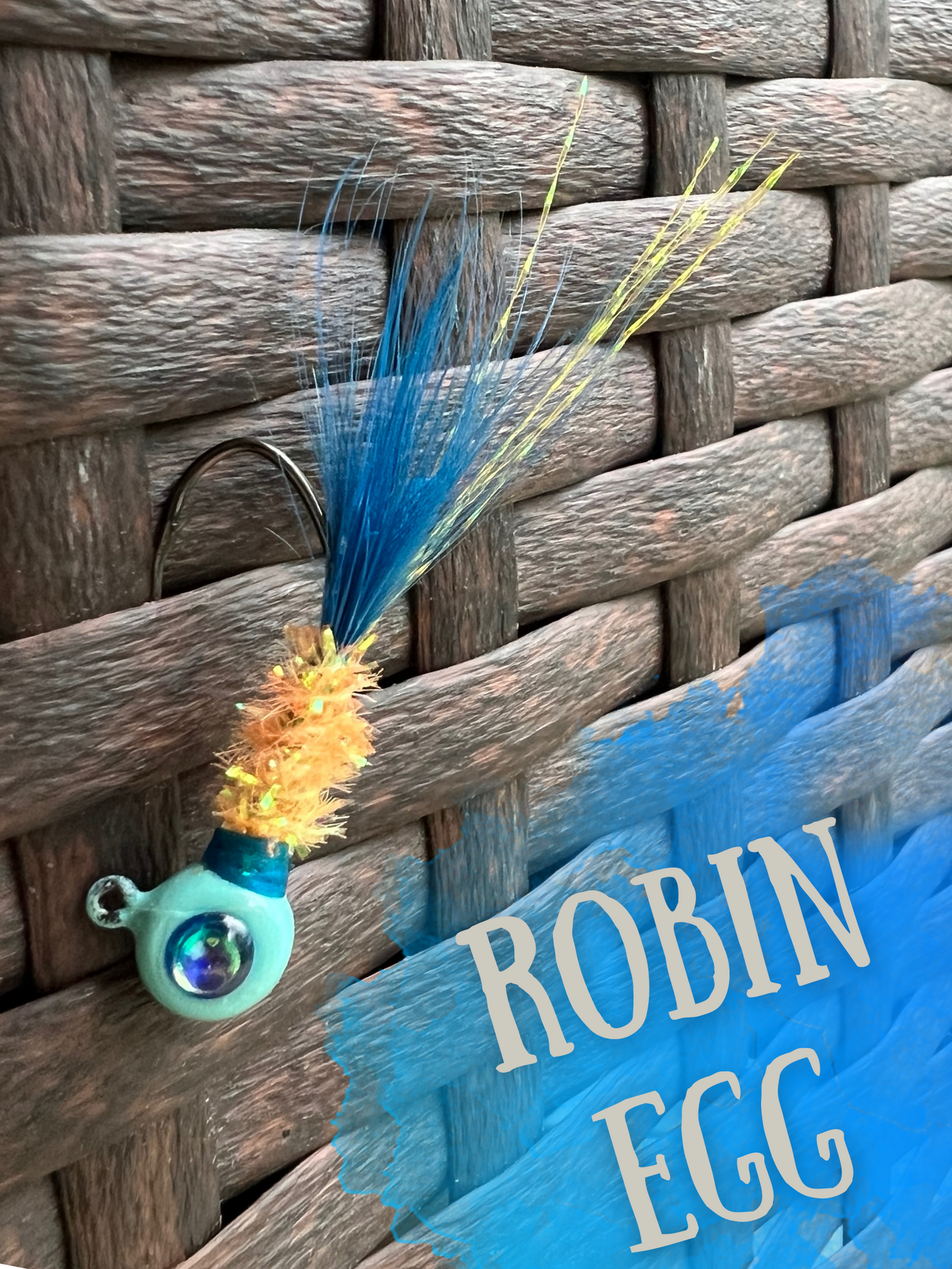 3 Pack - Hand Tied Crappie Jigs with 3D Eyes