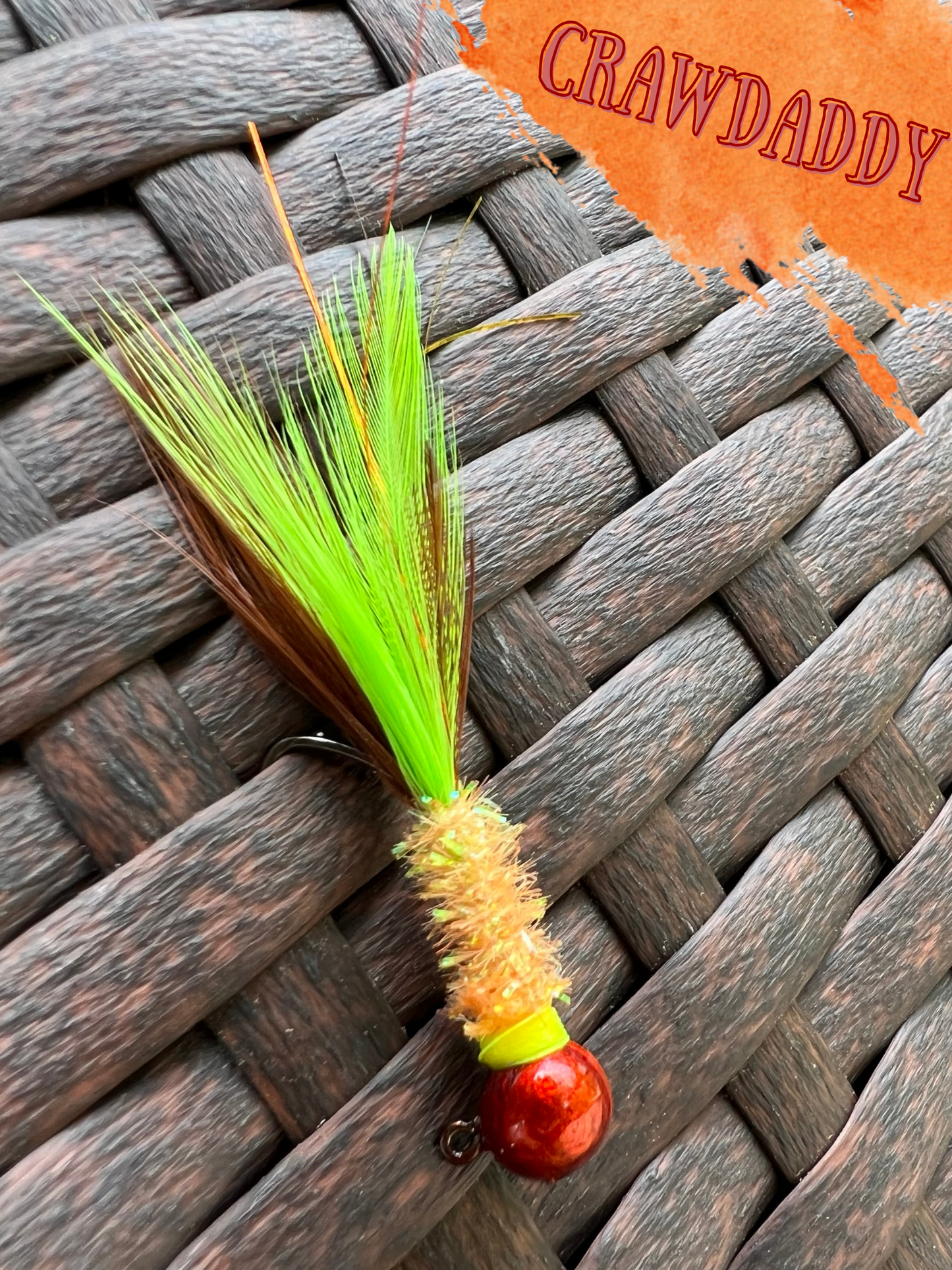 3 Pack Hand Tied Crappie Jigs - Round Head