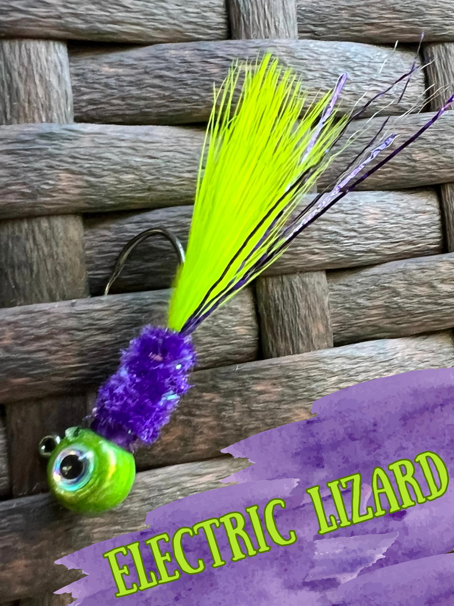 3 Pack - Hand Tied Crappie Jigs with 3D Eyes
