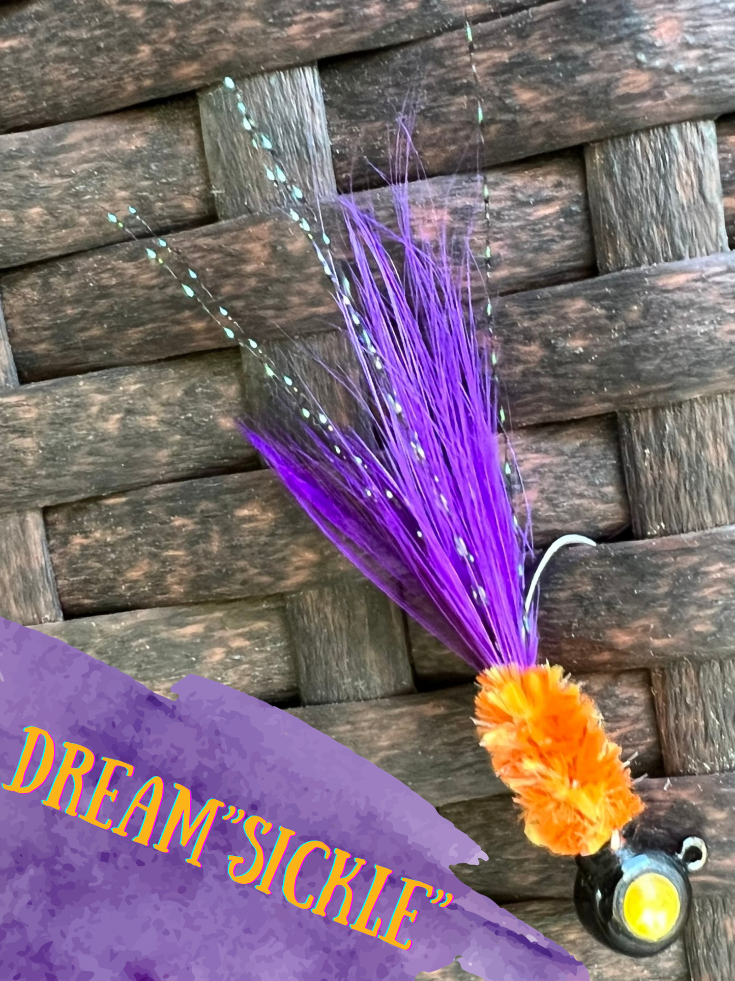 3 Pack - Hand Tied Crappie Jigs with 3D Eyes