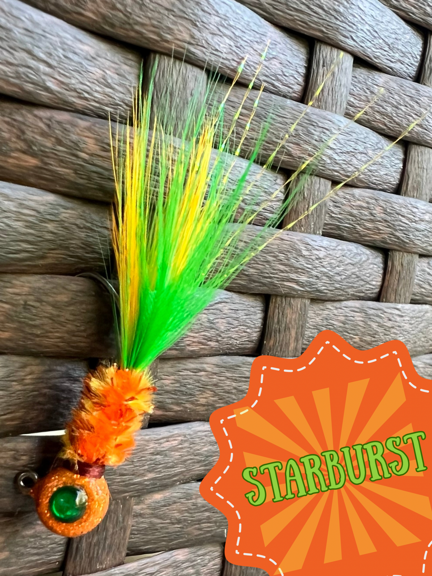 3 Pack - Hand Tied Crappie Jigs with 3D Eyes