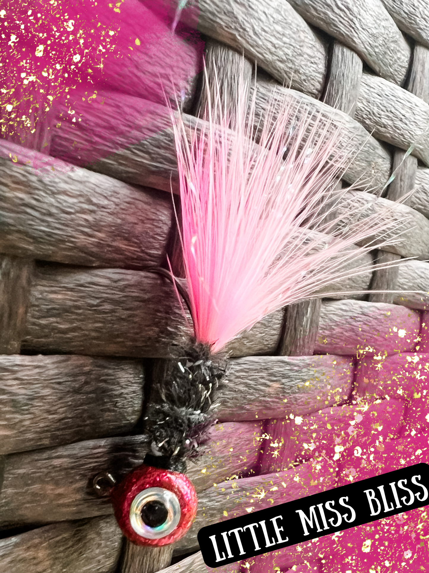 3 Pack - Hand Tied Crappie Jigs with 3D Eyes