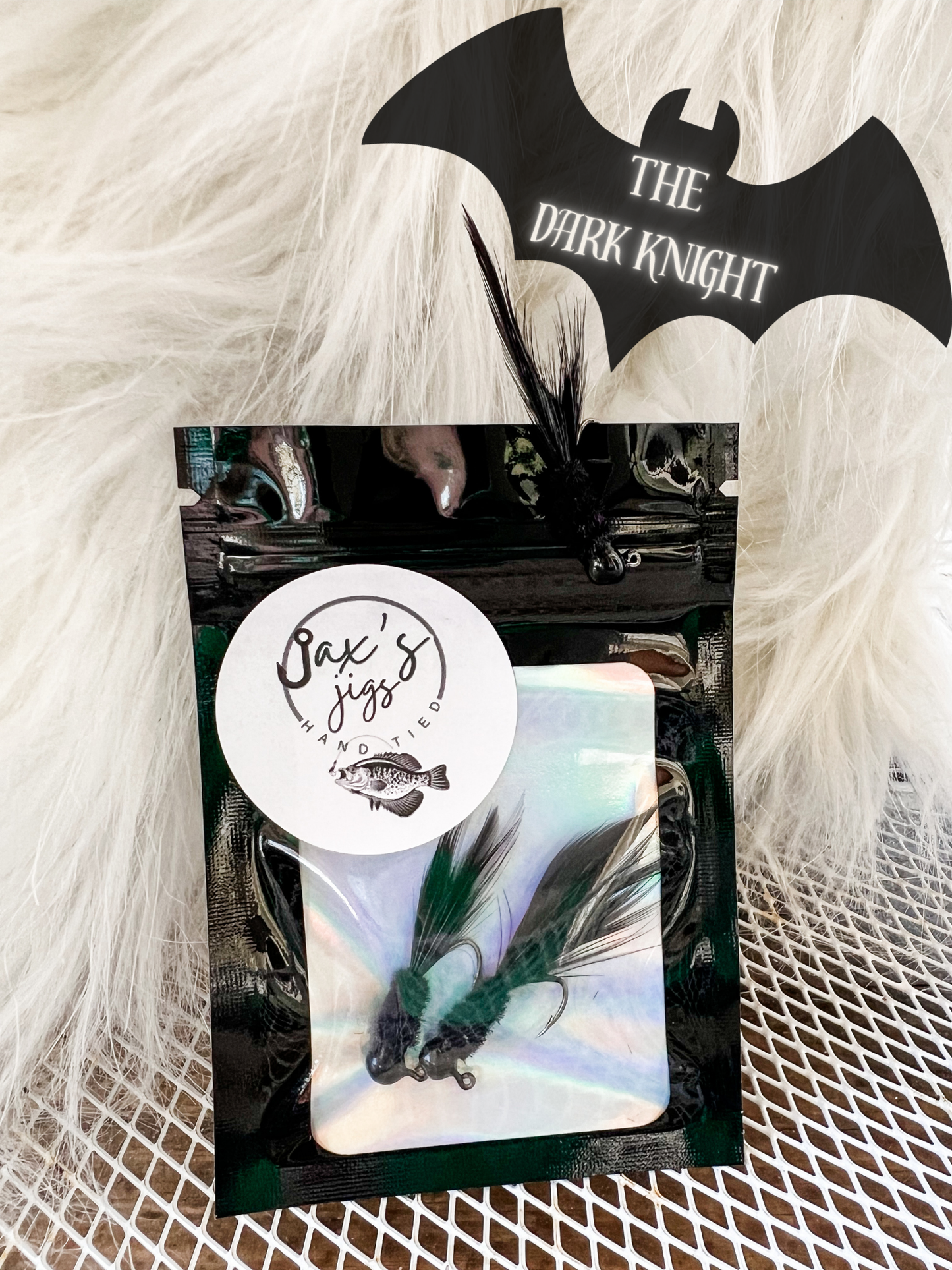 3 Pack Hand Tied Crappie Jigs - Round Head